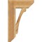 Ekena Millwork Legacy Slat Rough Sawn Bracket, Western Red Cedar, 6"W x 20"D x 32"H BKT06X20X32LEC06RWR - alternate 3